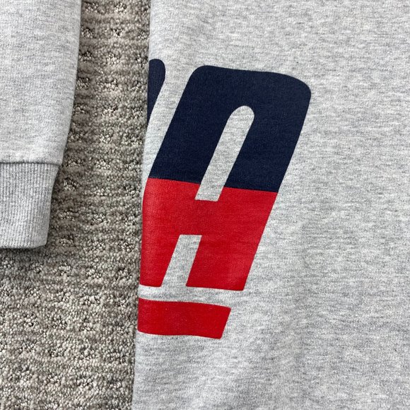 PUMA Sweater Youth Extra Large XL 18-20 YRS Gray Pull Over Sweatshirt Spell Out - Picture 6 of 10